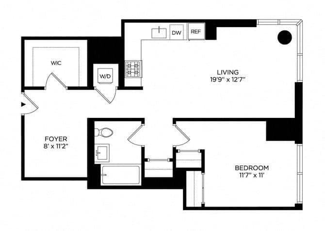 1 Bed apartment at 5 Lincoln Avenue, Unit E-0457, Harlem, photo 1 of 1