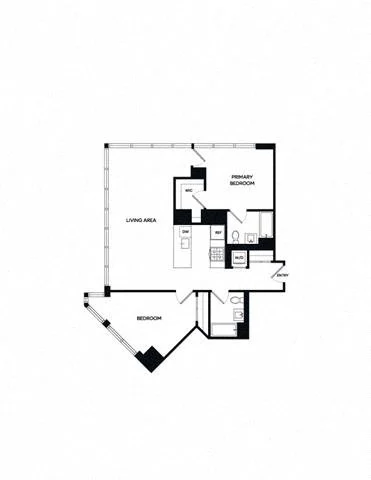 2 Bed apartment at 1 Bell Slip, Unit 0-PHN, Greenpoint, photo 1 of 1