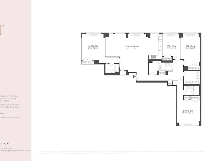 4 Bed apartment at 220 East 72nd Street, Unit 27-F3, Upper East Side, photo 1 of 1