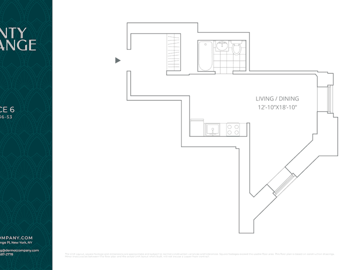 Studio apartment at 20 Exchange Place, Unit 3006 - EXCHANGE, Financial District, photo 1 of 1
