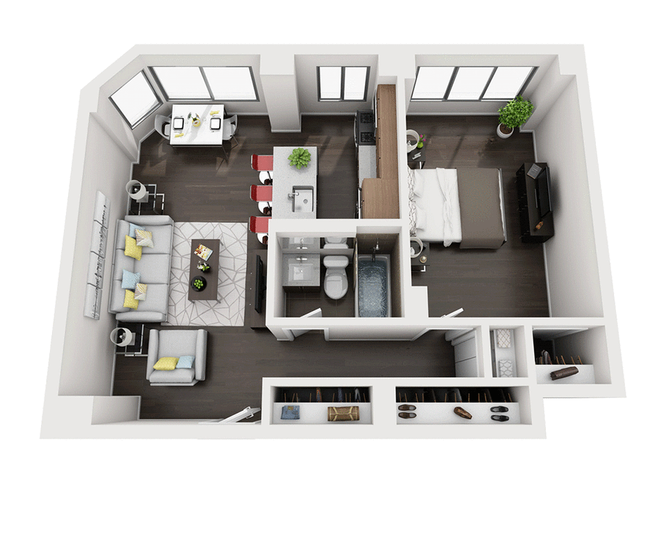 1 Bed apartment at 401 East 34th Street, Unit S13P, Murray Hill, photo 1 of 2
