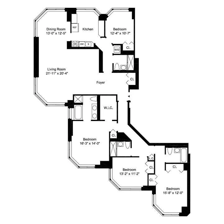 4.5 Bed apartment at 350 East 79th Street, Unit 19A, Upper East Side, photo 1 of 1