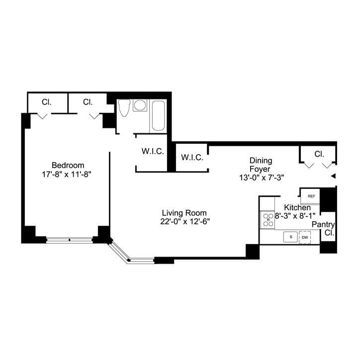 1 Bed apartment at 500 East 77th Street, Unit 1021, Upper East Side, photo 1 of 1