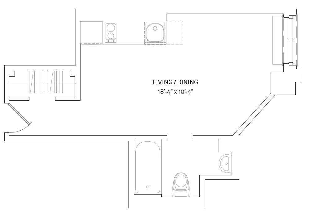 Studio apartment at 212 West 91st Street, Unit 839, Upper West Side, photo 1 of 1