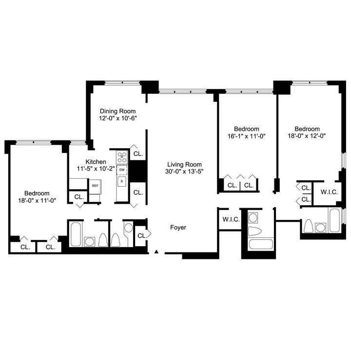 3.5 Bed apartment at 300 East 56th Street, Unit 30J, Midtown East, photo 1 of 1