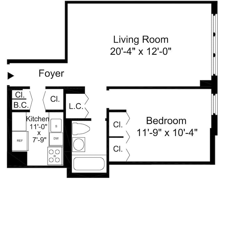 1 Bed apartment at 1365 York Avenue, Unit 9H, Upper East Side, photo 1 of 1