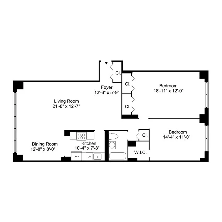 2.5 Bed apartment at 500 East 77th Street, Unit 239, Upper East Side, photo 1 of 1