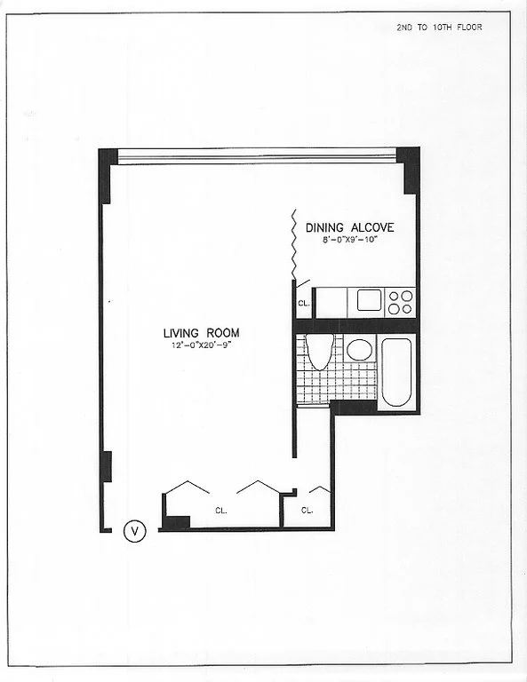 Studio apartment at 330 East 46th Street, Unit 6V, Midtown East, photo 1 of 1