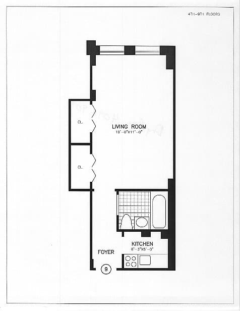 Studio apartment at 150 East 39th Street, Unit 909, Murray Hill, photo 1 of 2