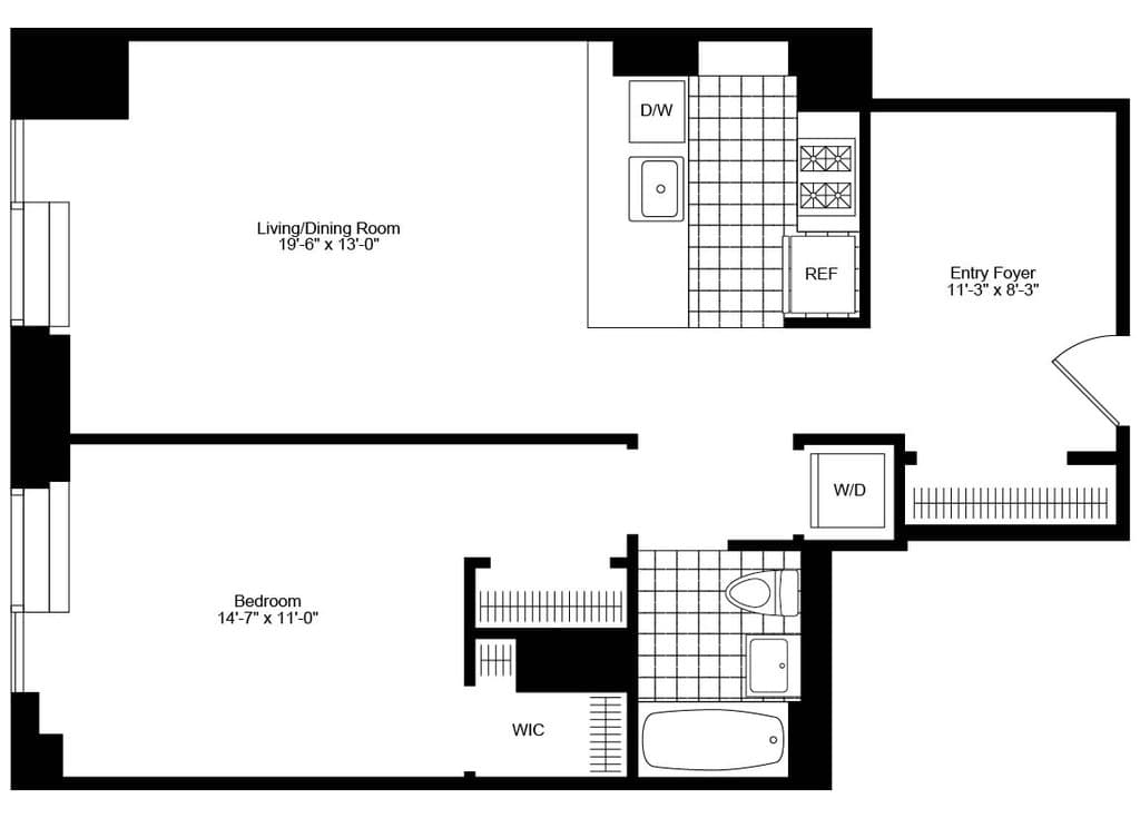1 Bed apartment at 1214 Fifth Avenue, Unit 35B, Harlem, photo 1 of 8
