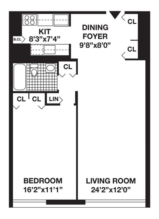 1 Bed apartment at 355 SOUTH END Avenue, Unit 22C, Battery Park City, photo 1 of 6