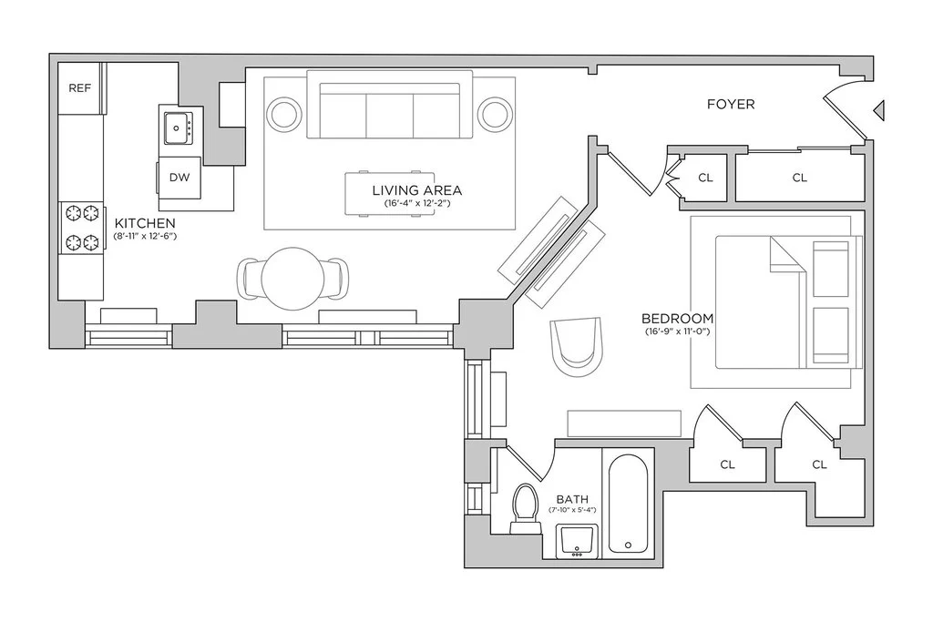 1 Bed apartment at 12 East 86th Street, Unit 422, Upper East Side, photo 1 of 2