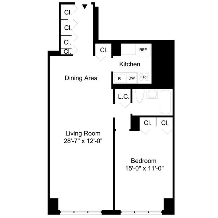 1 Bed apartment at 1675 York Avenue, Unit 31M, Upper East Side, photo 1 of 1