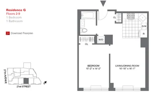 1 Bed apartment at 26-38 21st Street, Unit 3G, Astoria, photo 1 of 1