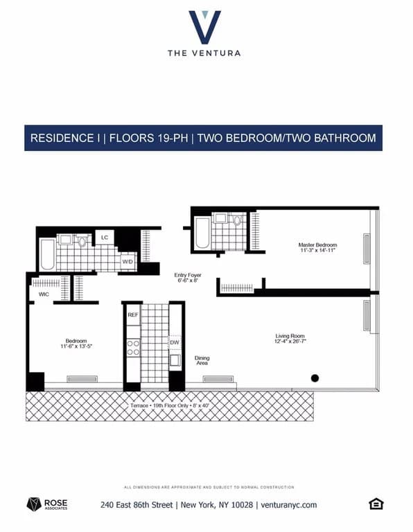 2 Bed apartment at 240 East 86th Street, Unit 23I, Upper East Side, photo 1 of 1
