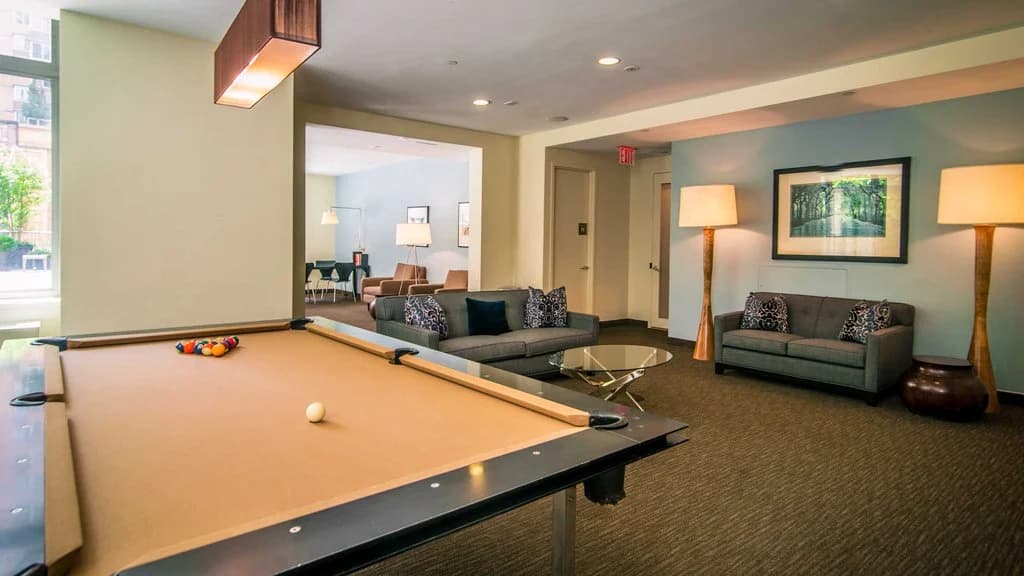 Clubroom with Billiards