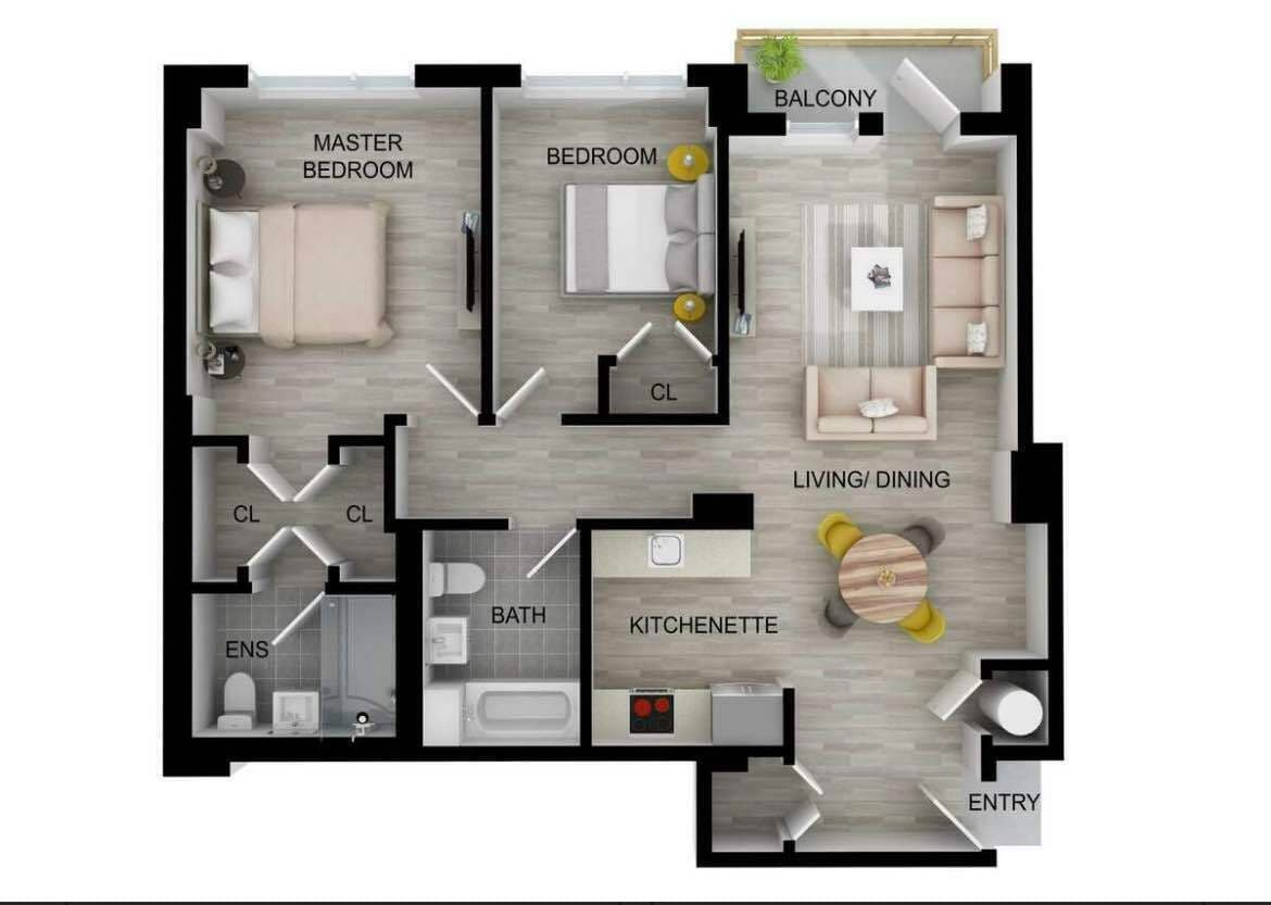 2 bed apartment at 2733 East 12th Street, Unit 3F, Brighton Beach, photo 11 of 11