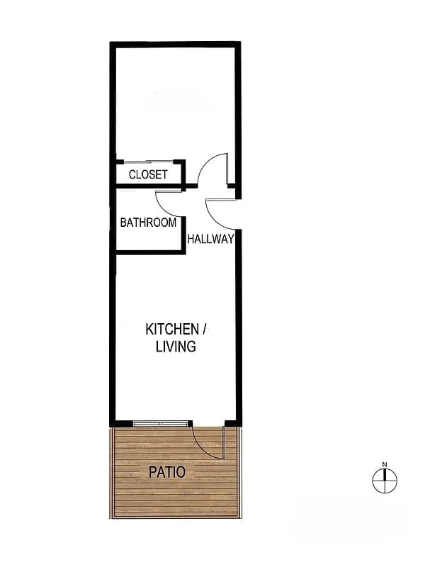 1 bed apartment at 118 East 4th Street, Unit 3B, East Village, photo 6 of 6