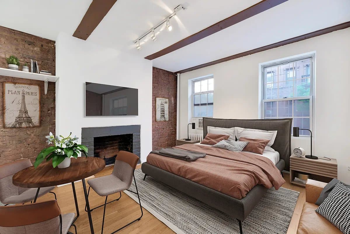 Studio apartment at 224 Sullivan Street, Unit A42, Greenwich Village, photo 1 of 5