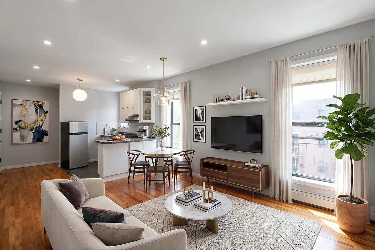 1 bed apartment at 43 Underhill Avenue, Unit D3, Prospect Heights, photo 1 of 6