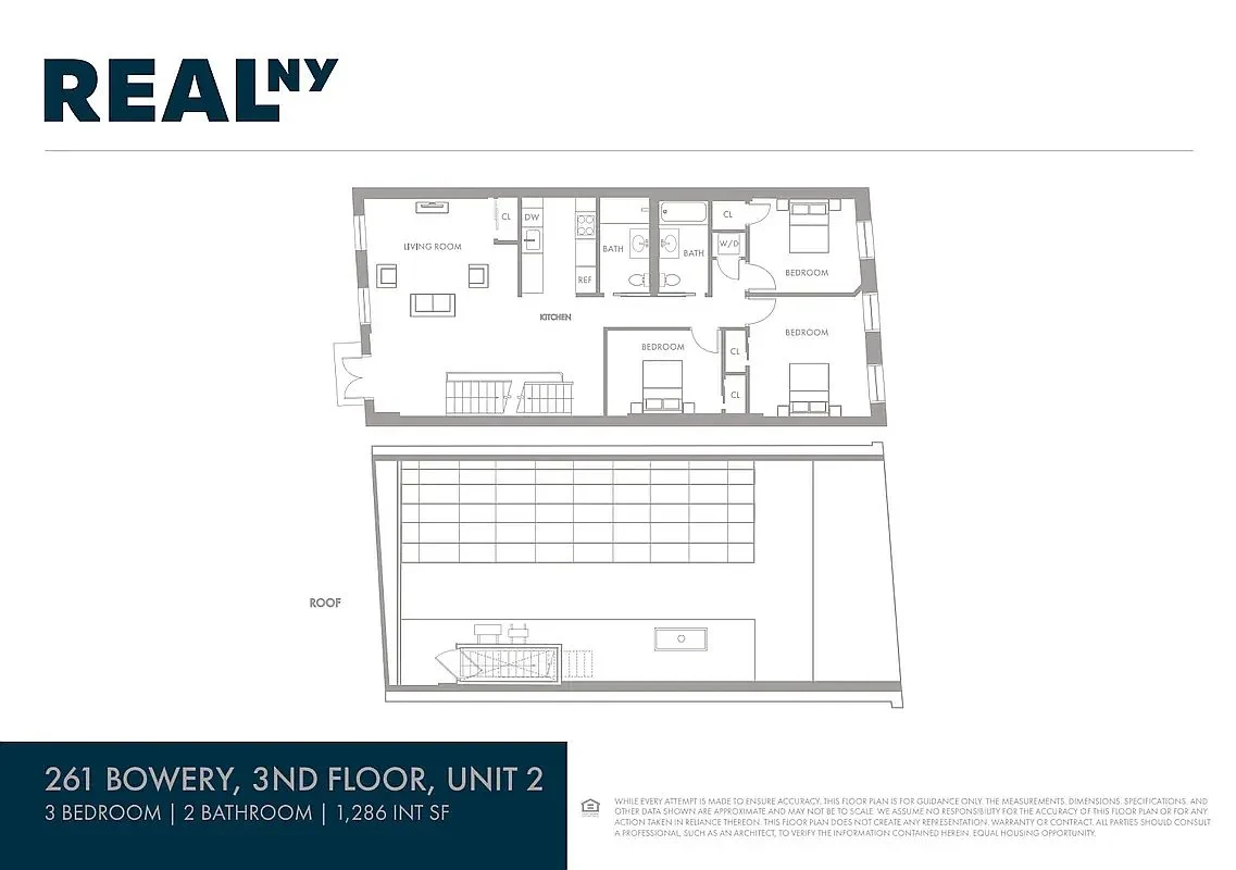 3 bed apartment at 261 Bowery, Unit 2A, Lower East Side, photo 12 of 12