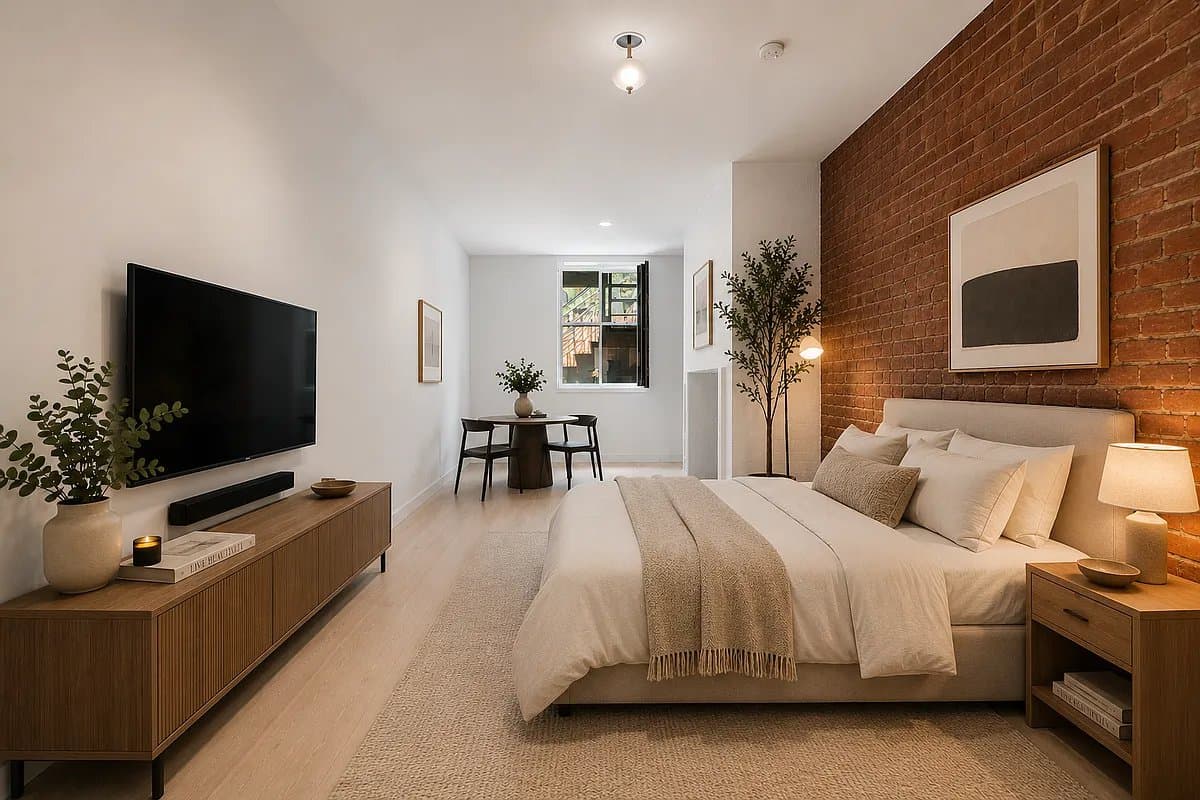 Studio apartment at 318 West 14th Street, Unit 1B, Chelsea, photo 1 of 4