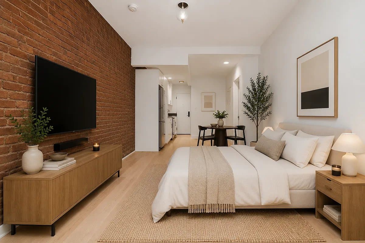 Studio apartment at 318 West 14th Street, Unit 1B, Chelsea, photo 2 of 4
