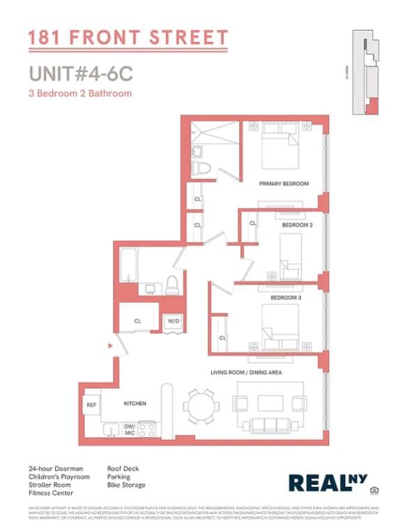 3 bed apartment at 181 Front Street, Unit 5C, Dumbo, photo 21 of 21