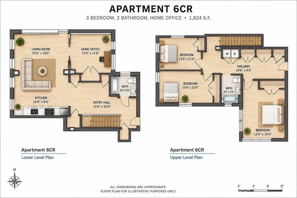 4 bed apartment at 101 East 116th Street, Unit 6CR, Harlem, photo 12 of 12