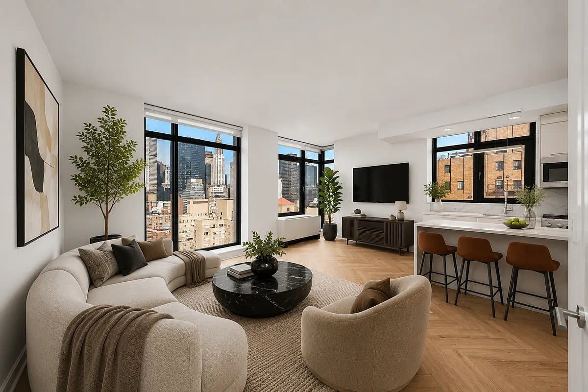 1 bed apartment at 101 East 34th Street, Unit 34C, Murray Hill, photo 1 of 6