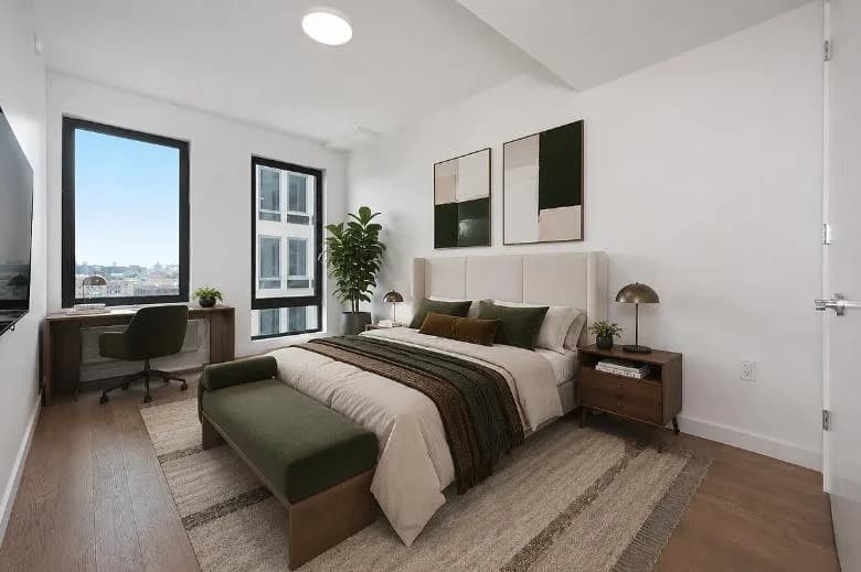 2 bed apartment at 99 Fleet Place, Unit 16B, Downtown Brooklyn, photo 4 of 8