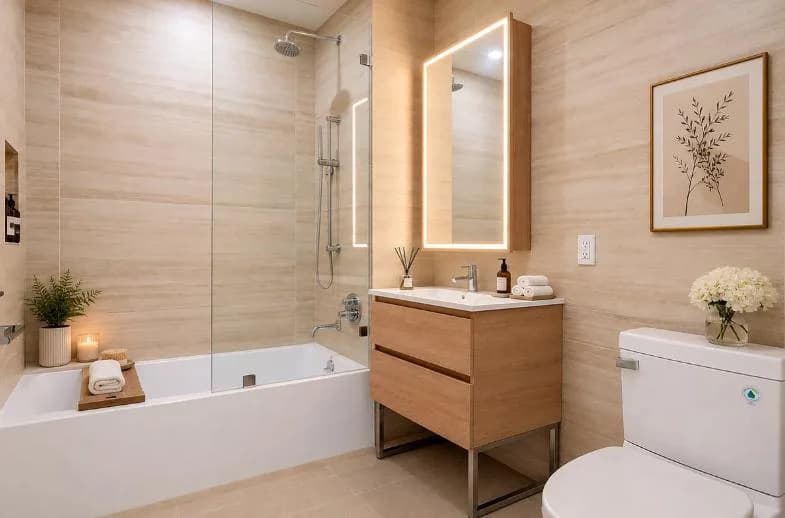 2 bed apartment at 99 Fleet Place, Unit 16B, Downtown Brooklyn, photo 7 of 8