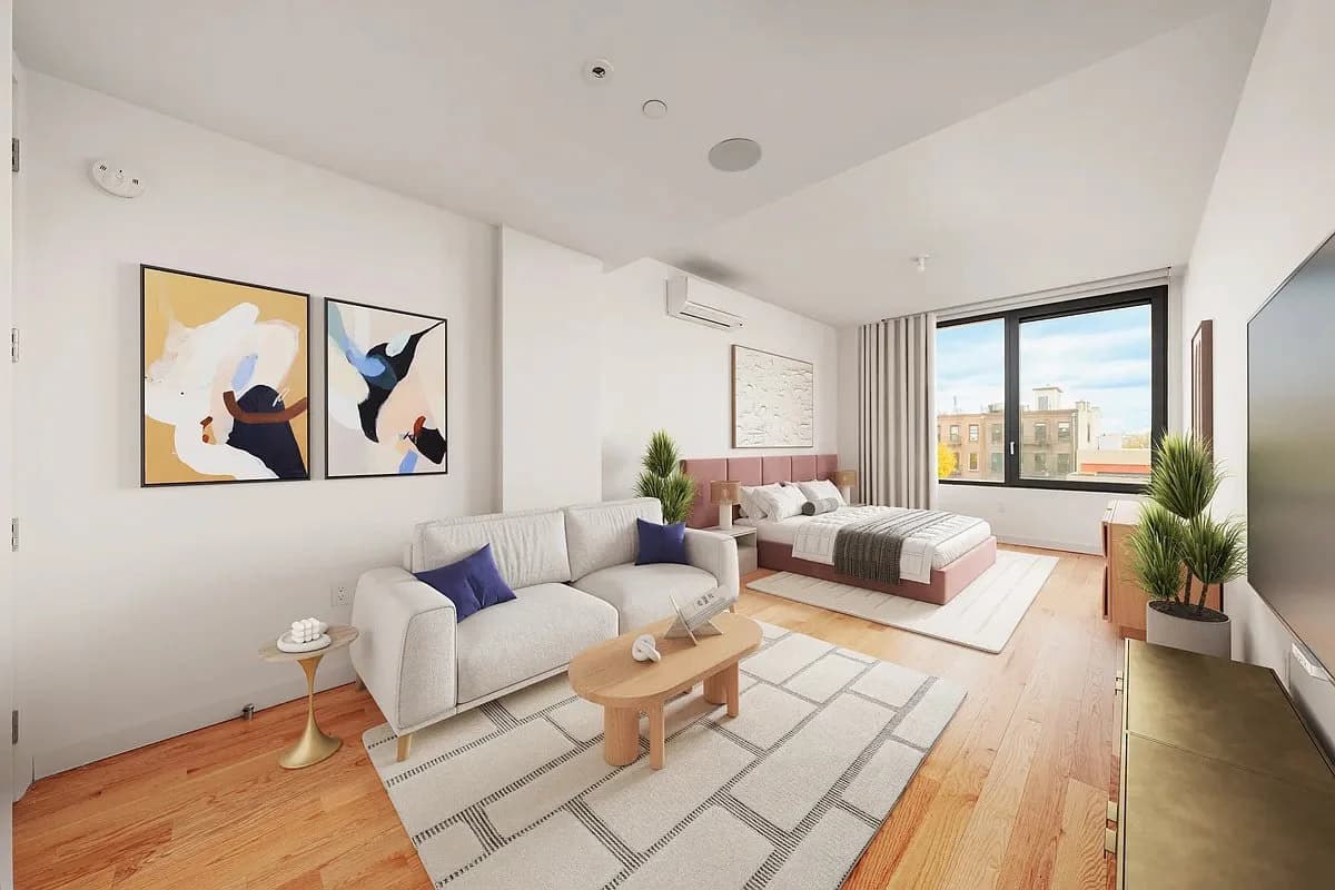 Studio apartment at 123 Melrose Street, Unit 338, Bushwick