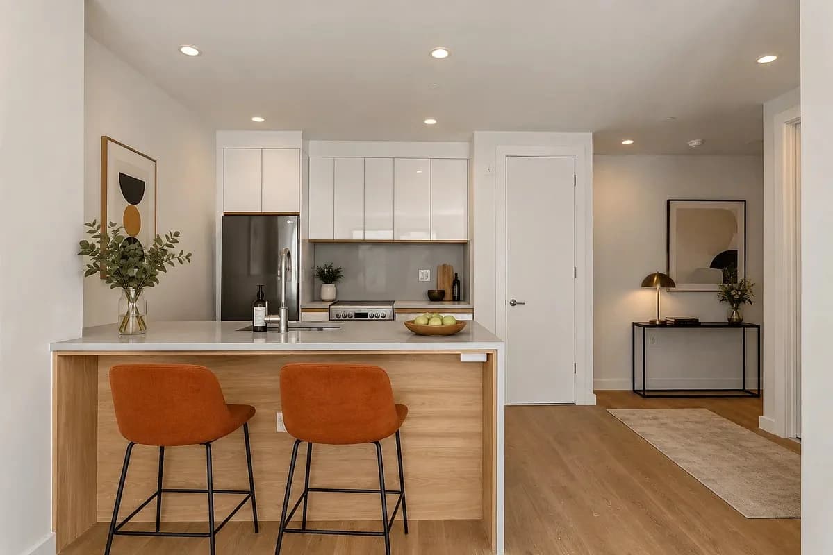 1 bed apartment at 99 Fleet Place, Unit 17R, Downtown Brooklyn, photo 3 of 7