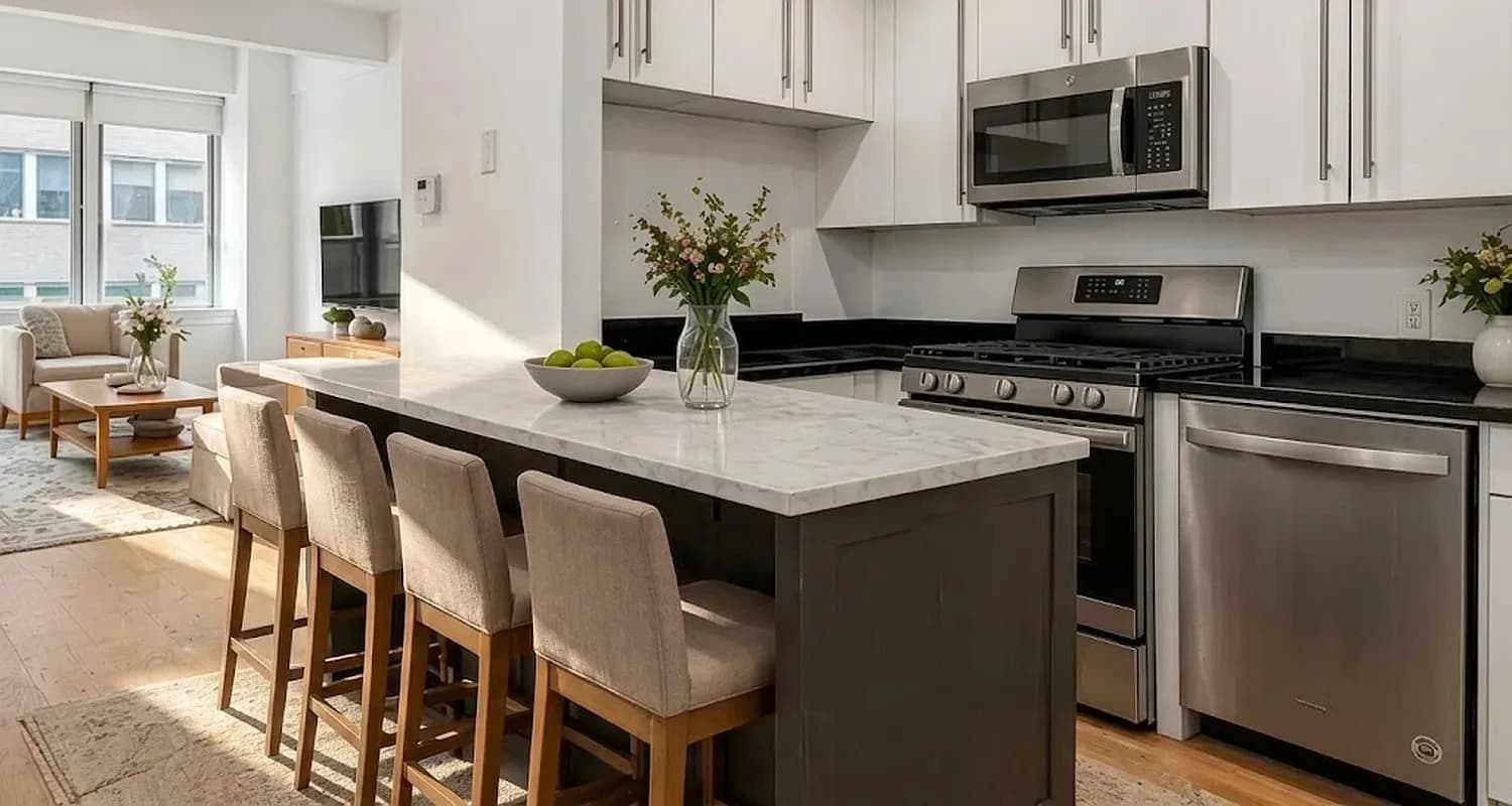 2 bed apartment at 50 Murray Street, Unit 851, Financial District, photo 3 of 4