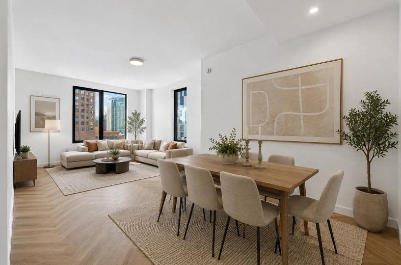 2 bed apartment at 104 Fleet Place, Unit 18M, Downtown Brooklyn, photo 2 of 9