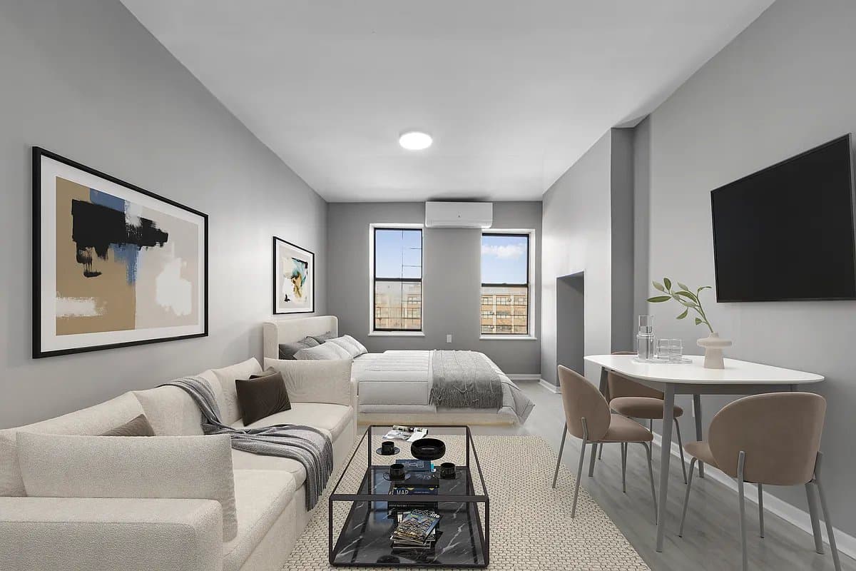 Studio apartment at 901 Dekalb Avenue, Unit B4, Bedford Stuyvesant, photo 2 of 4
