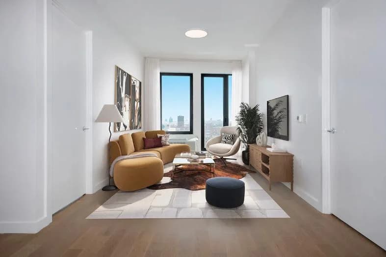 2 bed apartment at 99 Fleet Place, Unit 16T, Downtown Brooklyn, photo 1 of 9