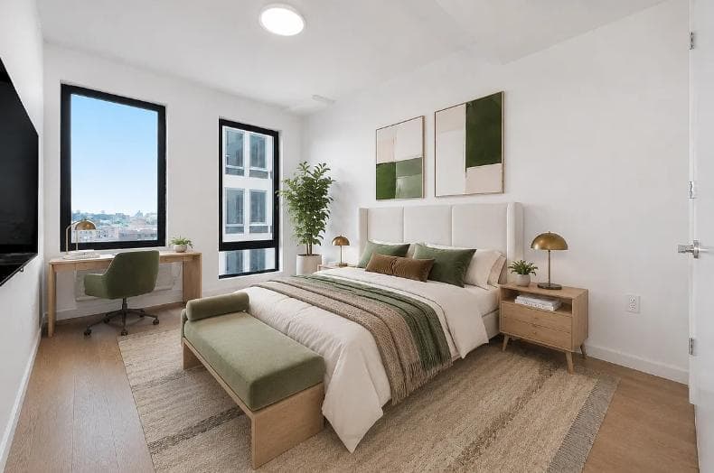 2 bed apartment at 99 Fleet Place, Unit 16T, Downtown Brooklyn, photo 5 of 9