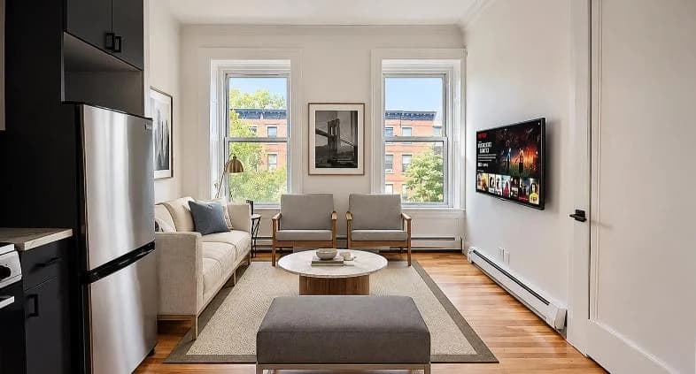 1 bed apartment at 1076 Dean Street, Unit 5, Crown Heights, photo 1 of 8