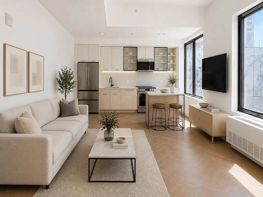 1 bed apartment at 104 Fleet Place, Unit 14J, Downtown Brooklyn, photo 2 of 18