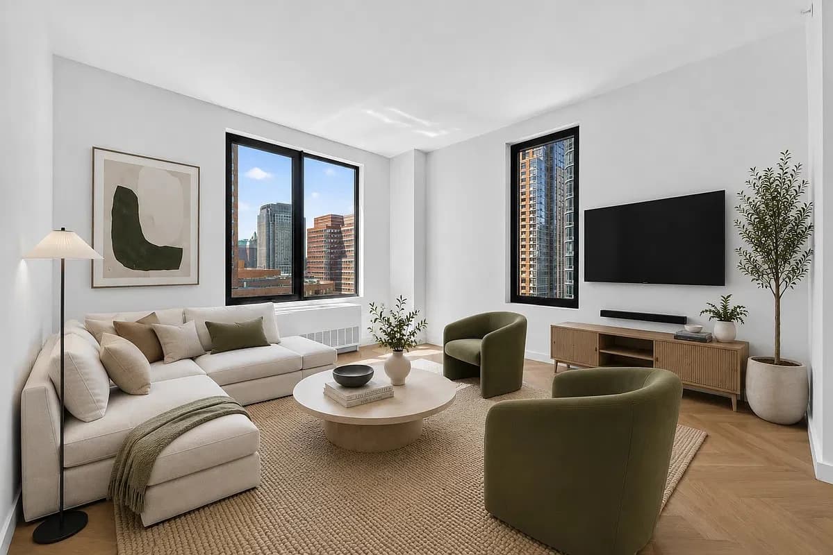 2 bed apartment at 104 Fleet Place, Unit 14P, Downtown Brooklyn, photo 2 of 18