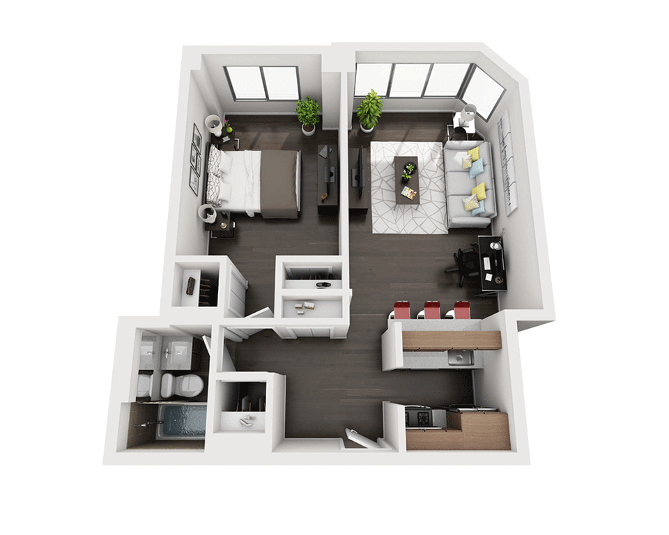 1 Bed apartment at 401 East 34th Street, Unit N15E, Murray Hill, photo 1 of 2