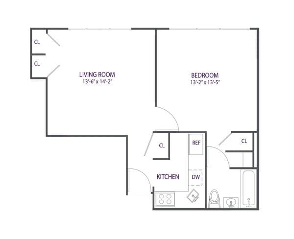 1 Bed apartment at 417 East 57th Street, Unit 6B, Midtown East, photo 1 of 1