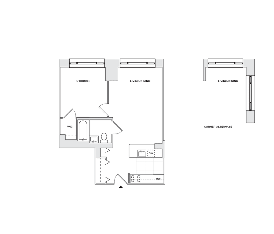 1 Bed apartment at 888 Main Street, Unit 512, Roosevelt Island, photo 1 of 1