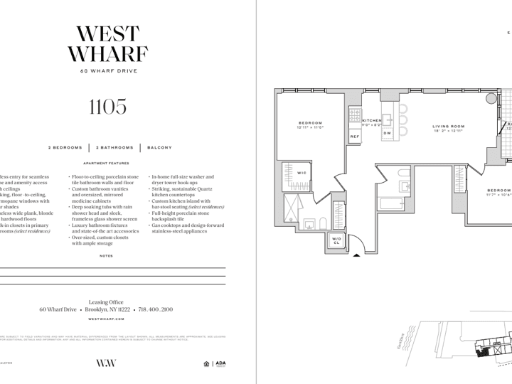 2 Bed apartment at 60 Wharf Drive, Unit 1105, Greenpoint, photo 1 of 1