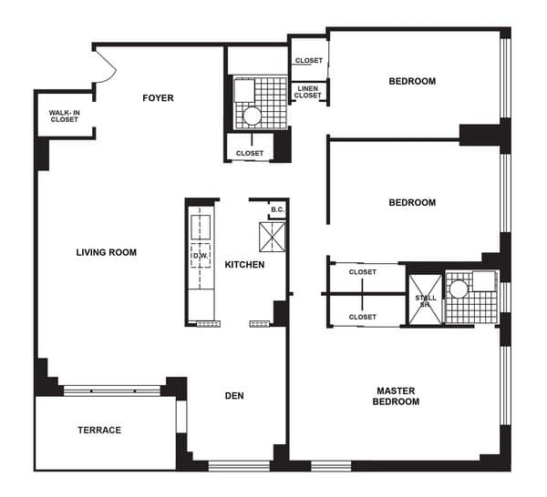 3 Bed apartment at 96-04 57th Avenue, Unit 4D, Corona, photo 1 of 1