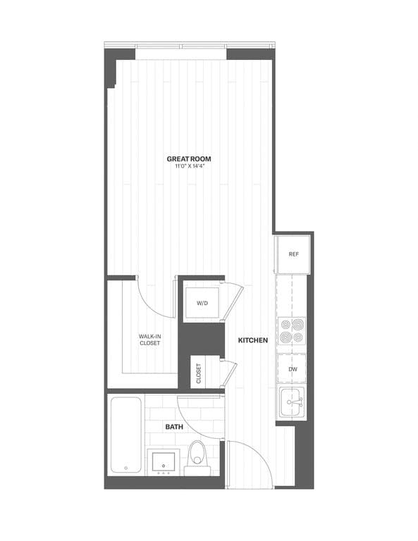 Studio apartment at 420 East 54th Street, Unit 2114, Midtown East, photo 1 of 1