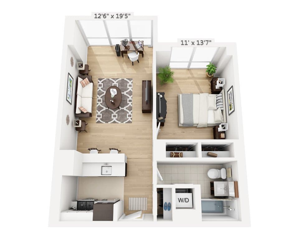 1 Bed apartment at 795 Columbus Avenue, Unit 11F, Upper West Side, photo 1 of 2