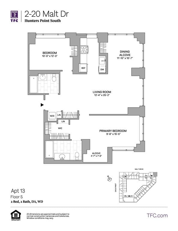 2 Bed apartment at 2-20 Malt Drive, Unit 513, Long Island City, photo 1 of 1